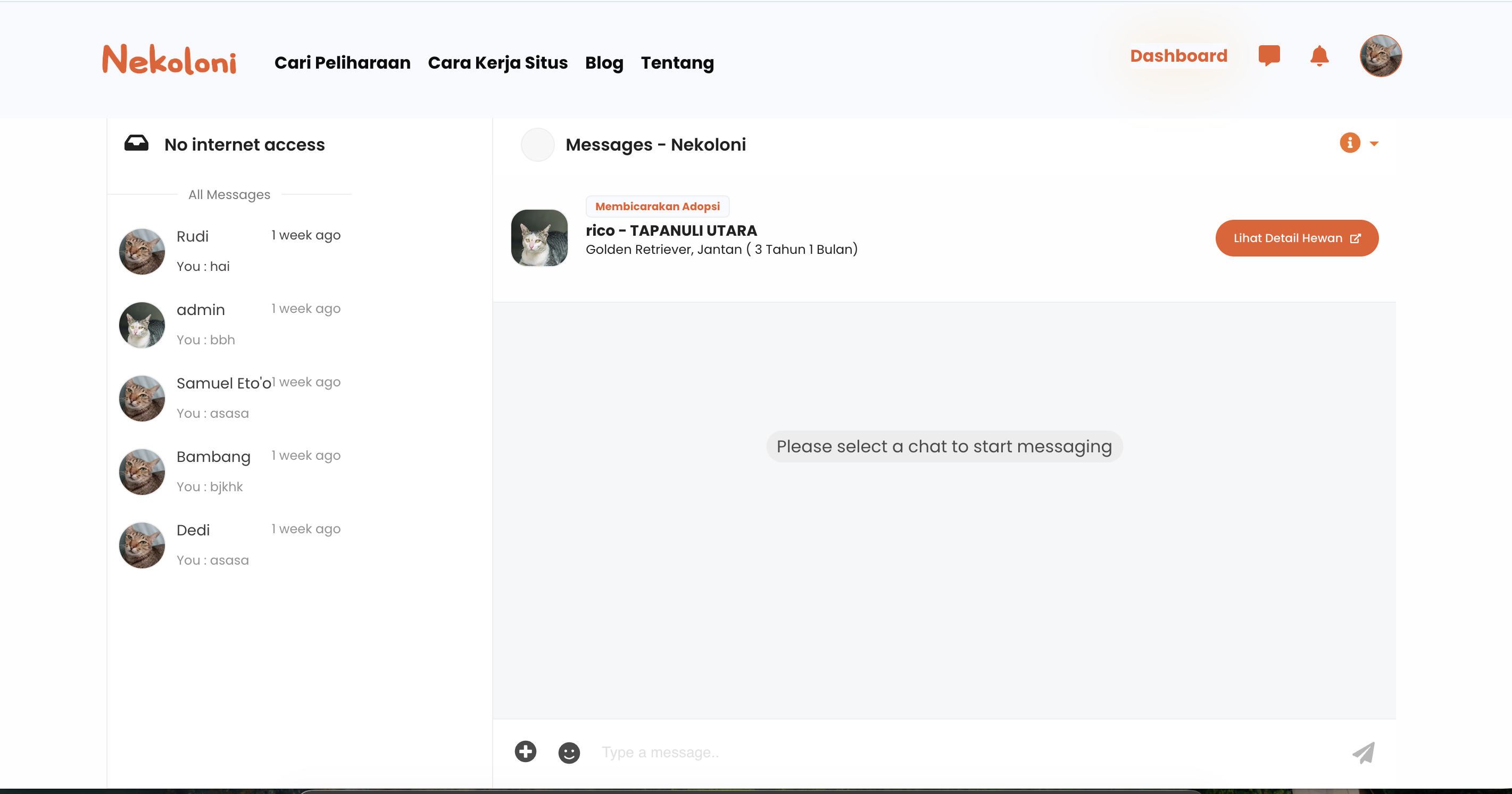 Chat Feature